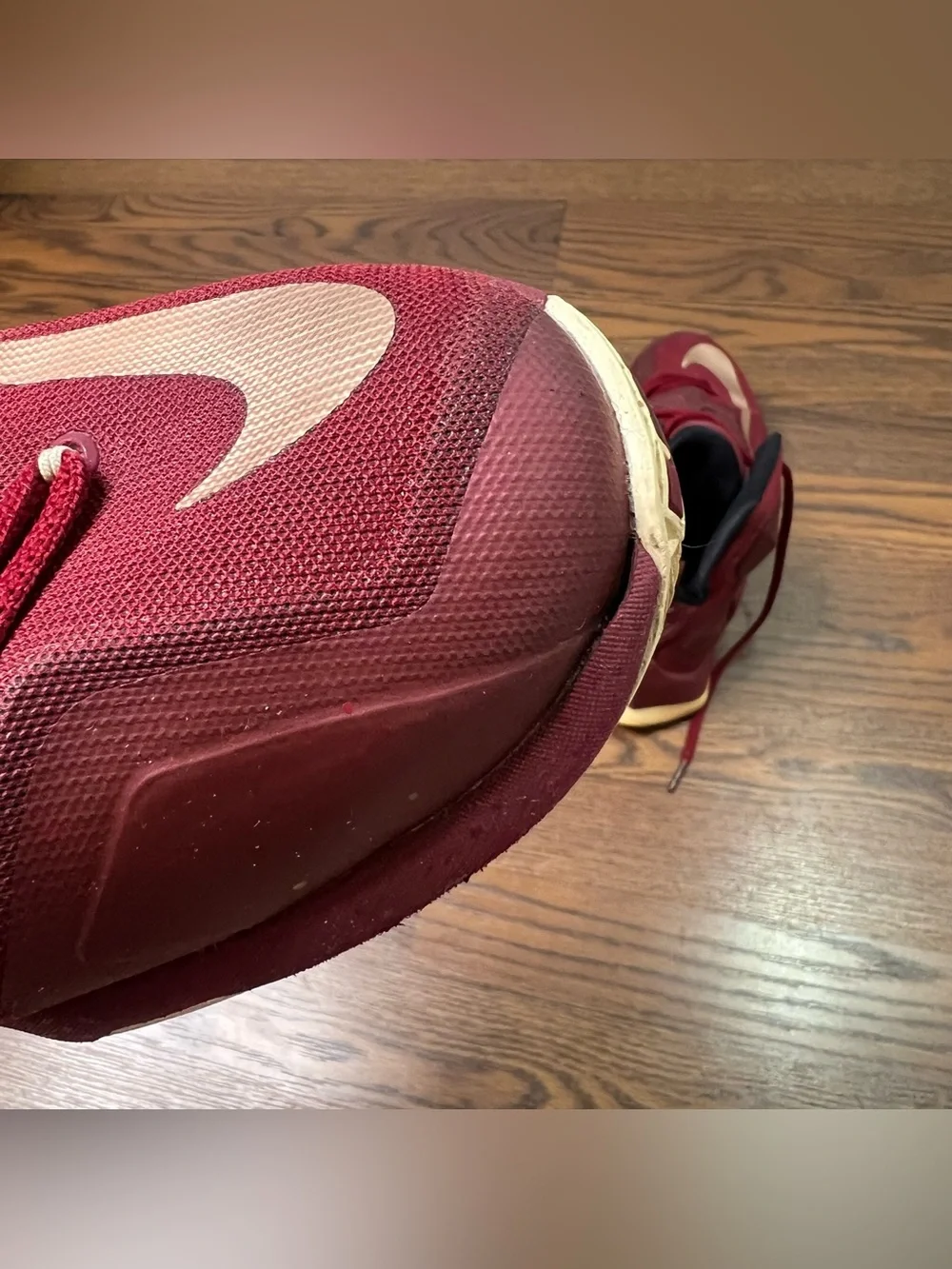Nike LeBron 13 sneakers in the 